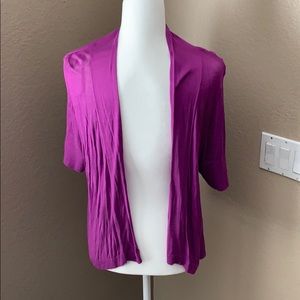 Lane Bryant purple shrug sweater size 18/20